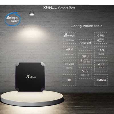 Hộp  thông minh Amlogic S905W2 Android 11 X96 Mini Quad Core Hỗ trợ Hộp phương tiện không dây 2.4G &amp; 5.8G