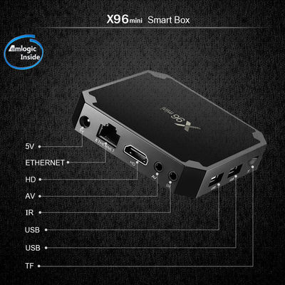 X96 Mini Amlogic S905W Quad Core OTT Android TV Box 2GB 16GB WiFi 2.4GHz Android 9.0