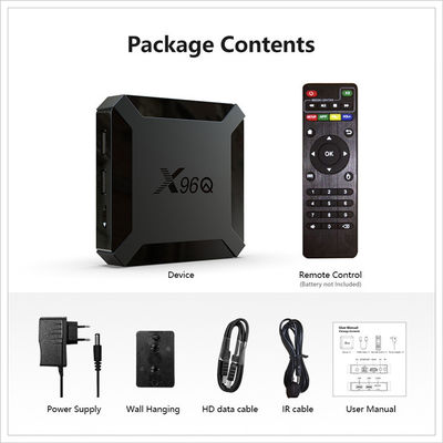 Android TV Box 4K 60fps OTT X96 Allwinner H313 Quad Core Google Player Youtube