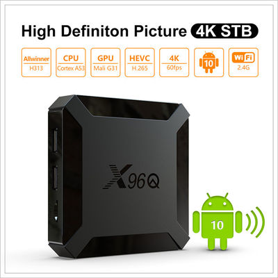 X96Q Smart Allwinner OTT Android TV Box H313 Quad Core 2GB 16GB Điều khiển bằng giọng nói