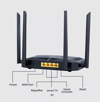 Bộ định tuyến Modem sợi quang Tốc độ cao AX1800 Wifi 6 Bộ định tuyến 2.4G &amp; 5.0 GHz Bộ định tuyến King xuyên tường tần số kép tại nhà