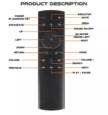 Chuột không khí Bluetooth Google Assistant  Box Remote 2.4GHz