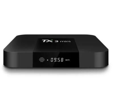 Android Smart Amlogic S905x3 Android Tv Box Mini 2G 16G 4K H.265 2.4G Bộ thu phát trực tiếp