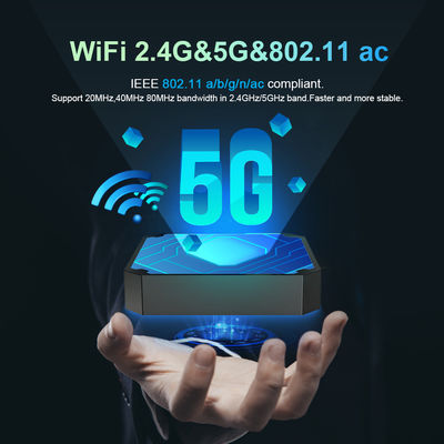 Hộp thiết lập X96 Hybrid OTT Amlogic S905W4 Hộp Android TV lõi tứ