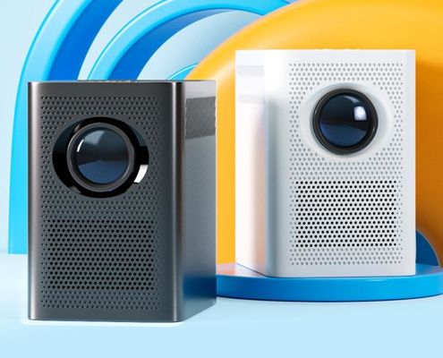 Máy chiếu đa phương tiện Led Mini Home Cinema Full HD 1080p