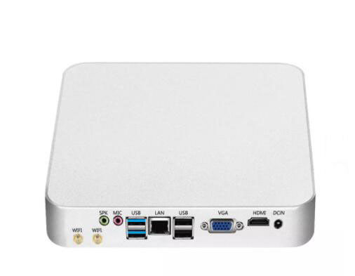 In-Tel Co-Re I3 I5 I7 Hệ thống Barebone PC công nghiệp nhỏ chắc chắn 6157U 4200U 4500U