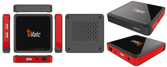 Android TV Box có điều khiển từ xa Hệ điều hành WiFi 2.4GHz/5GHz
