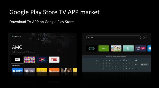 Hộp thông minh 3D 4K OTT Google Tv Box với đầu phát ATV lõi tứ 4K đáng tin cậy