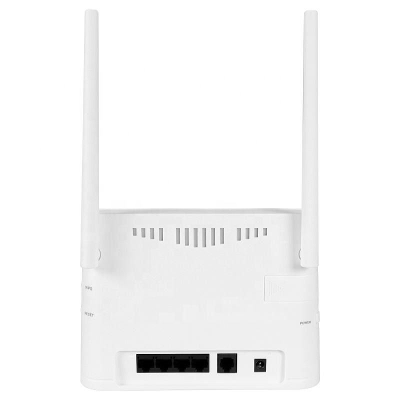 Bộ định tuyến Modem sợi quang Hotspot LTE CPE Bộ định tuyến Modem không dây Có thẻ Sim 300Mbps