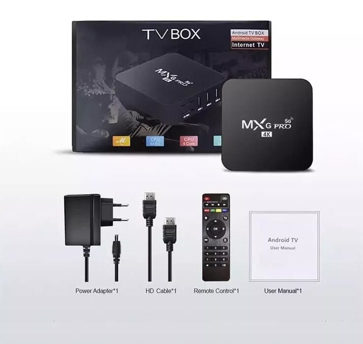 Hộp Tv Box 4k Allwinner H3  OTT sTB Android7.1 MXQ Pro Quad Core