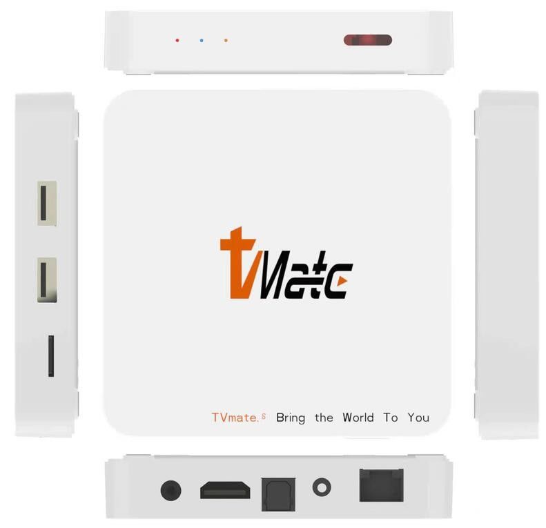 Hộp Ott lõi tứ 2.4GHz 5GHz 4.72 X 4.72 X 0.87 In